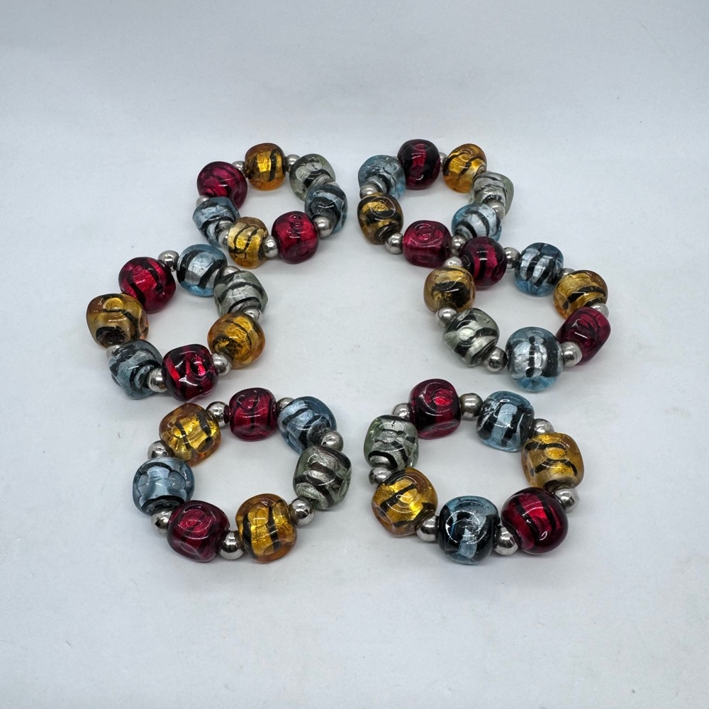 Pier 1 Imports Napkin Rings Set of 6